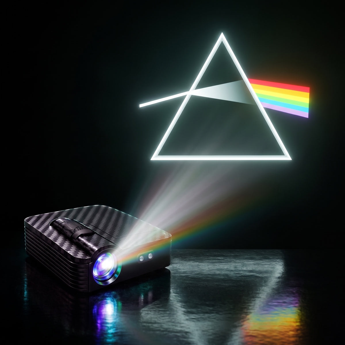 RockFlare car door projector — Pink Floyd