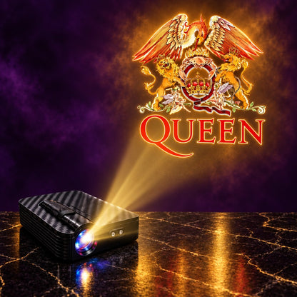 RockFlare car door projector — Queen